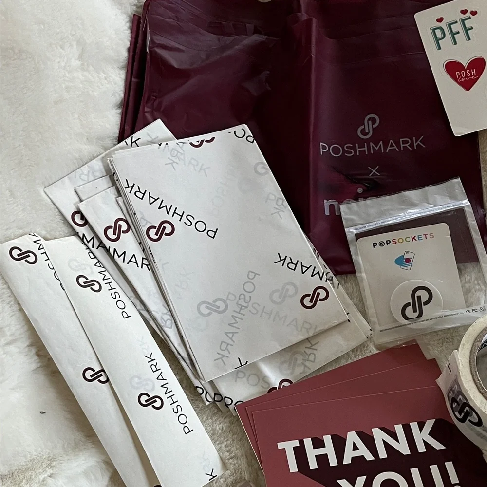 Thank You Stickers and Tape Set - Multicolor